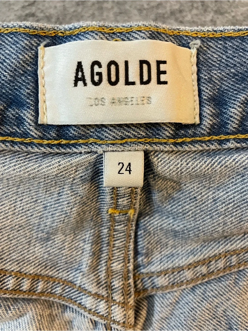 AGOLDE Parker Long Short in Swapmeet
